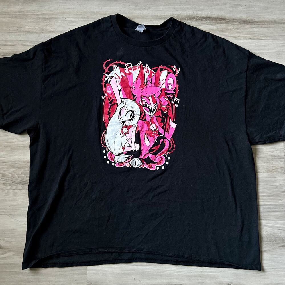 Charlie & Alastor's Showtime Shirt Hazbin Hotel GasuGuma 2021 LTD Release 4XL